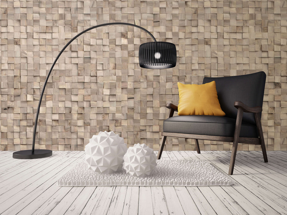 SKUTA SHELTER SPALT NUT NATURAL panelen